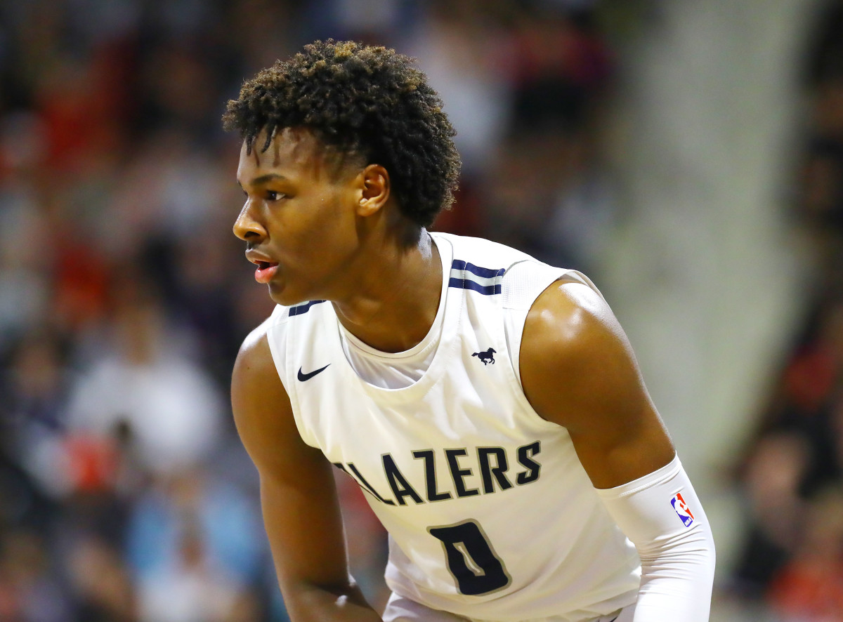 Bronny James Sierra Canyon Basketball 2019-2020 Season Photo-Nick Koza01
